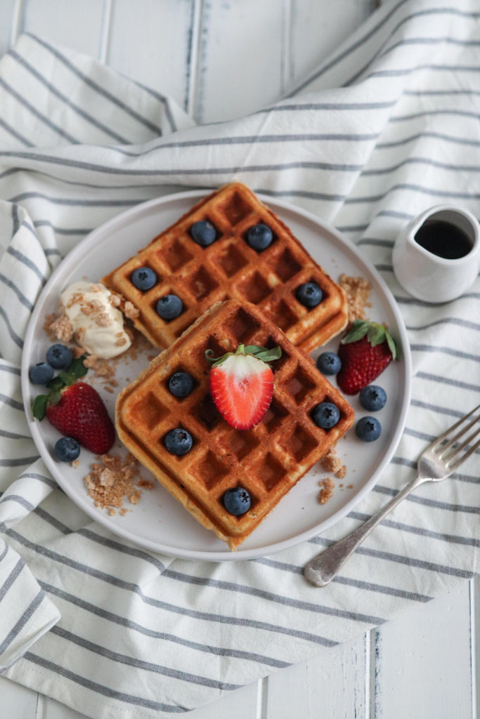 Chai-Spiced Waffles – Prana Chai
