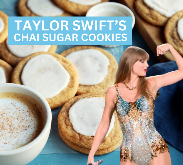 Taylor Swift's Prana Chai Sugar Cookies