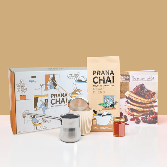 Prana Chai Decaf Blend 1kg Starter Kit