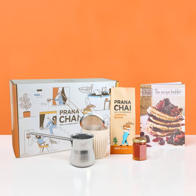 Prana Chai Original Blend 250g Starter Kit