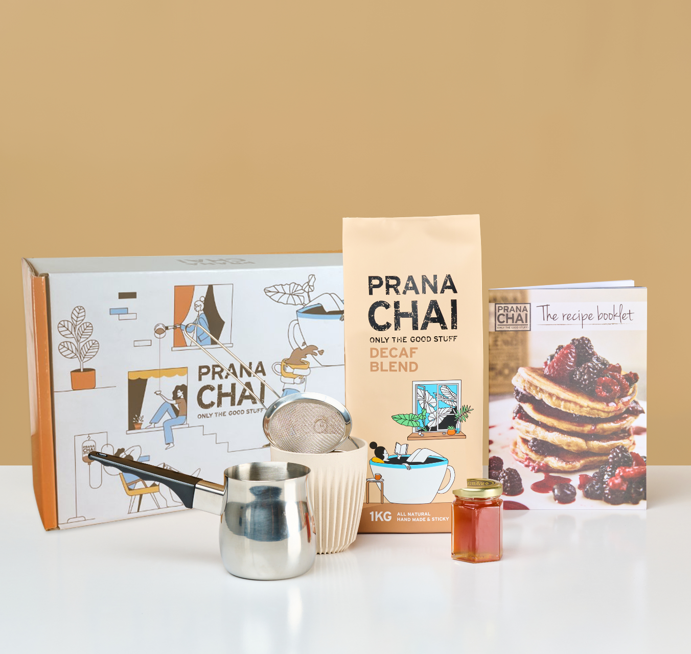 Chai At Home Kit - Gifts for Chai Lovers | Prana Chai
