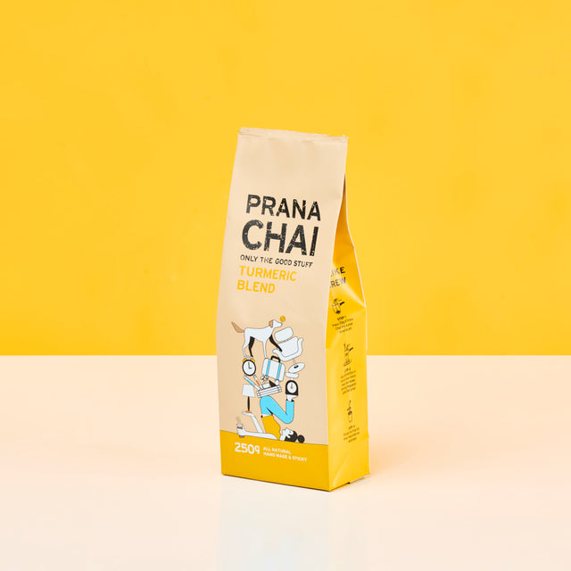 Prana Chai Turmeric Blend 250g Cold Brew Starter Kit
